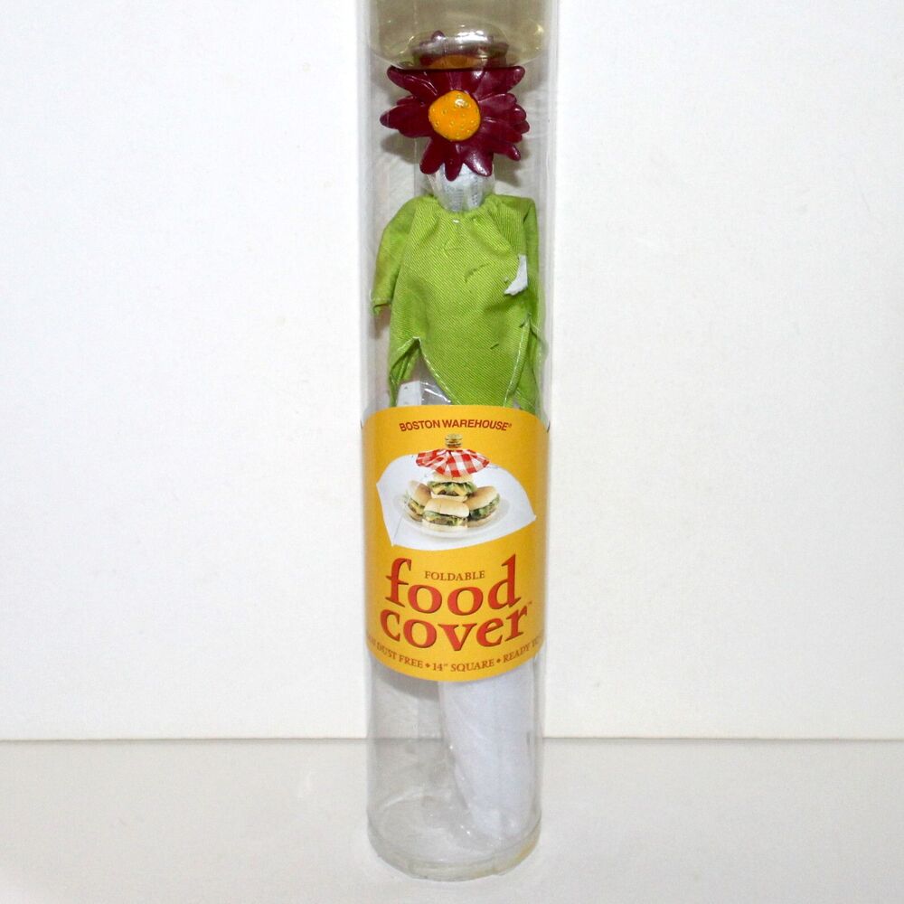 Boston Warehouse Food Cover Crazy Daisy foldable mesh tent 14” square outdoors